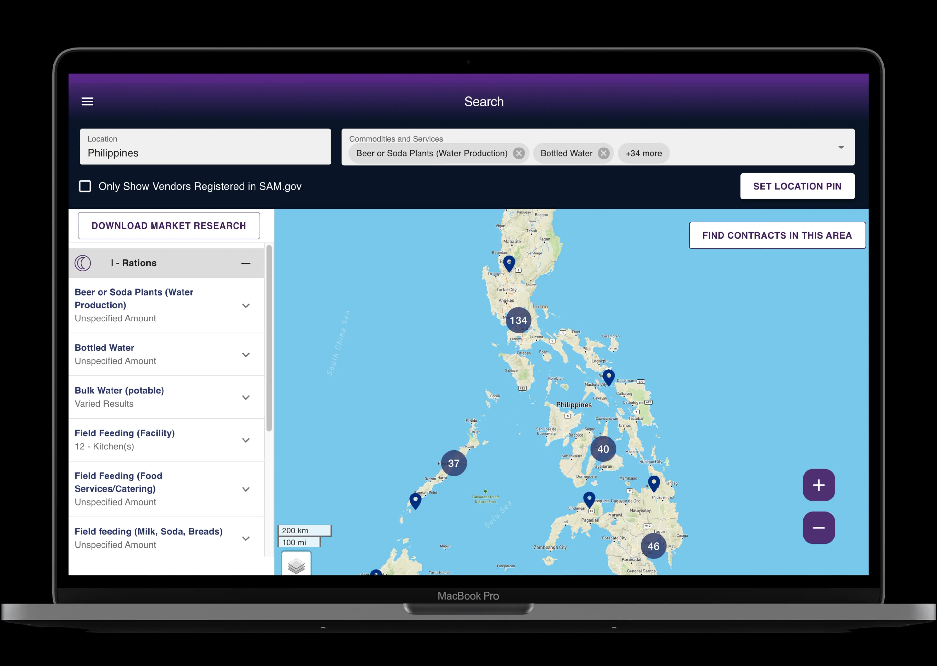 Market Intelligence Interface